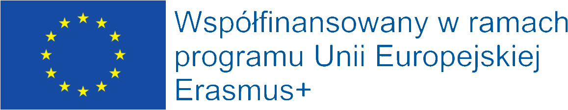 Logo Uni Europejskiej Erasmus+